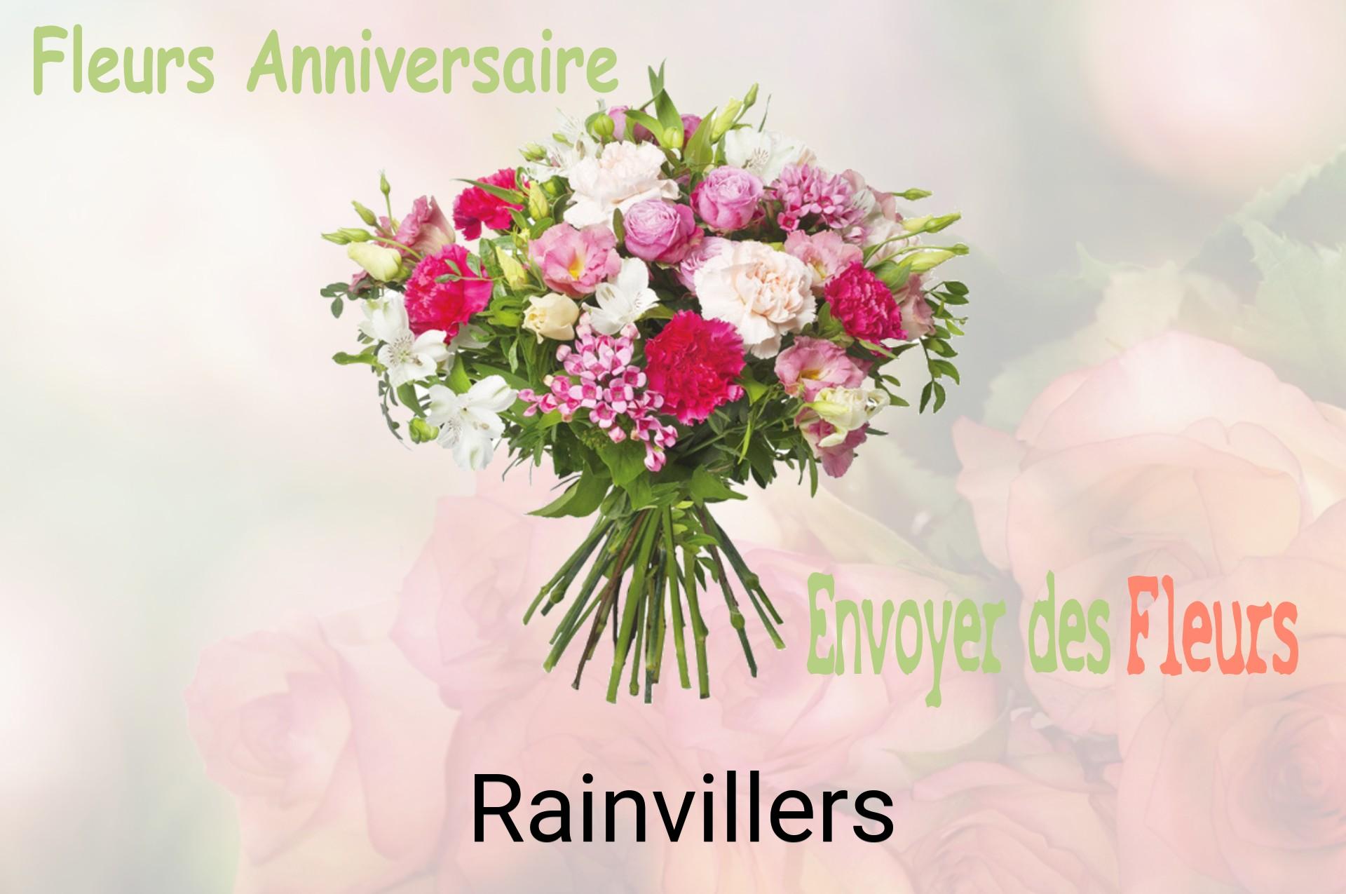 Bouquet de fleurs d’anniversaire livré à Rainvillers